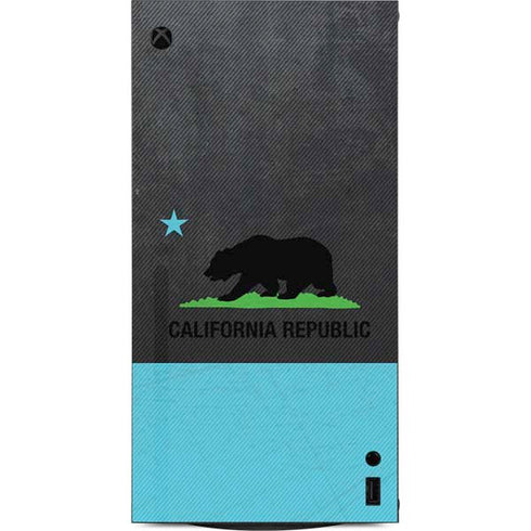 California Neon Republic XBox Series X Digital Edition Console Skin
